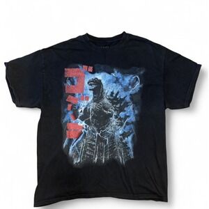 Godzilla King of Monsters Atomic Breath Manga Panels Tee L